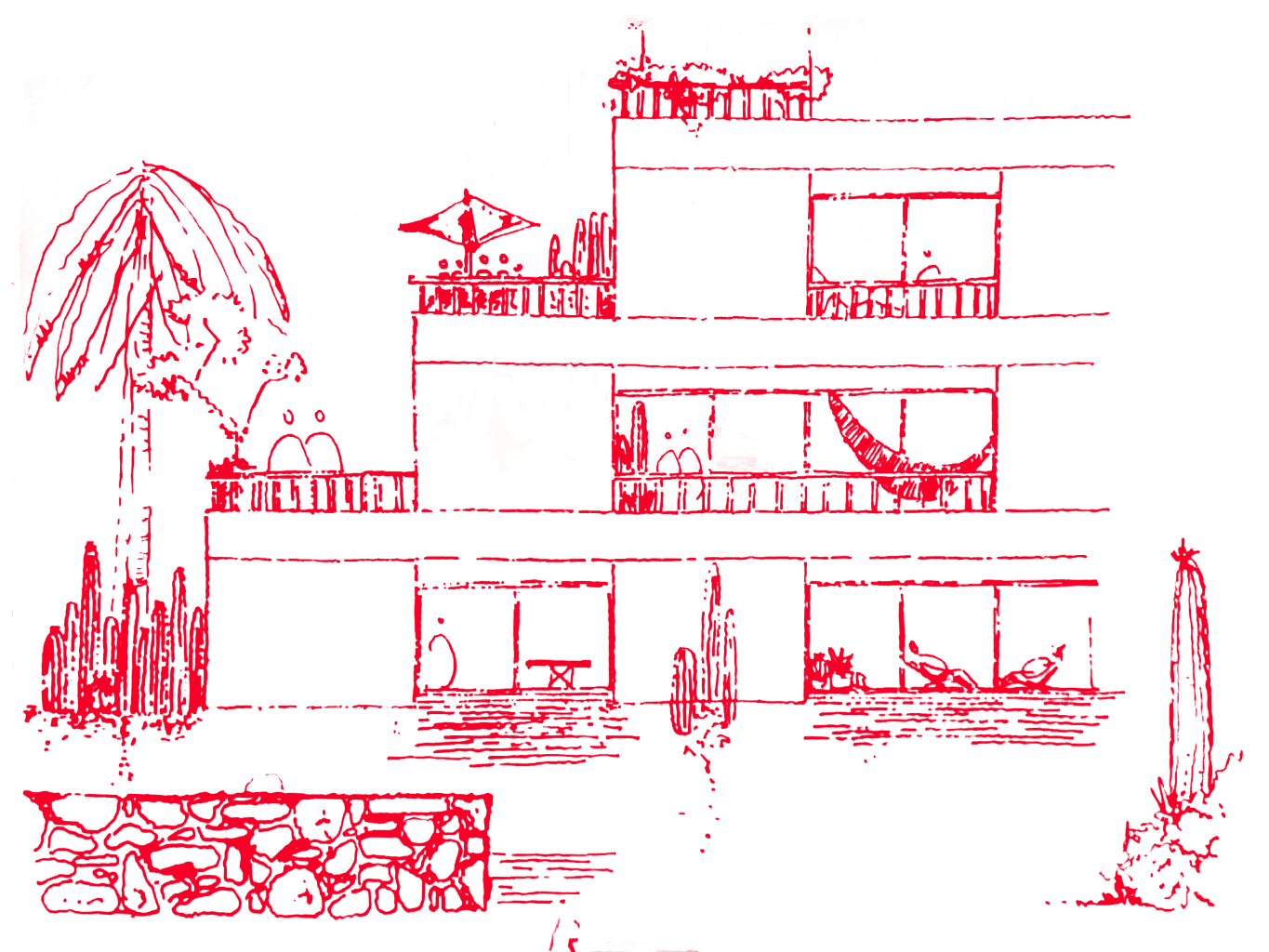 Jose Lombana Arquitectos croquis